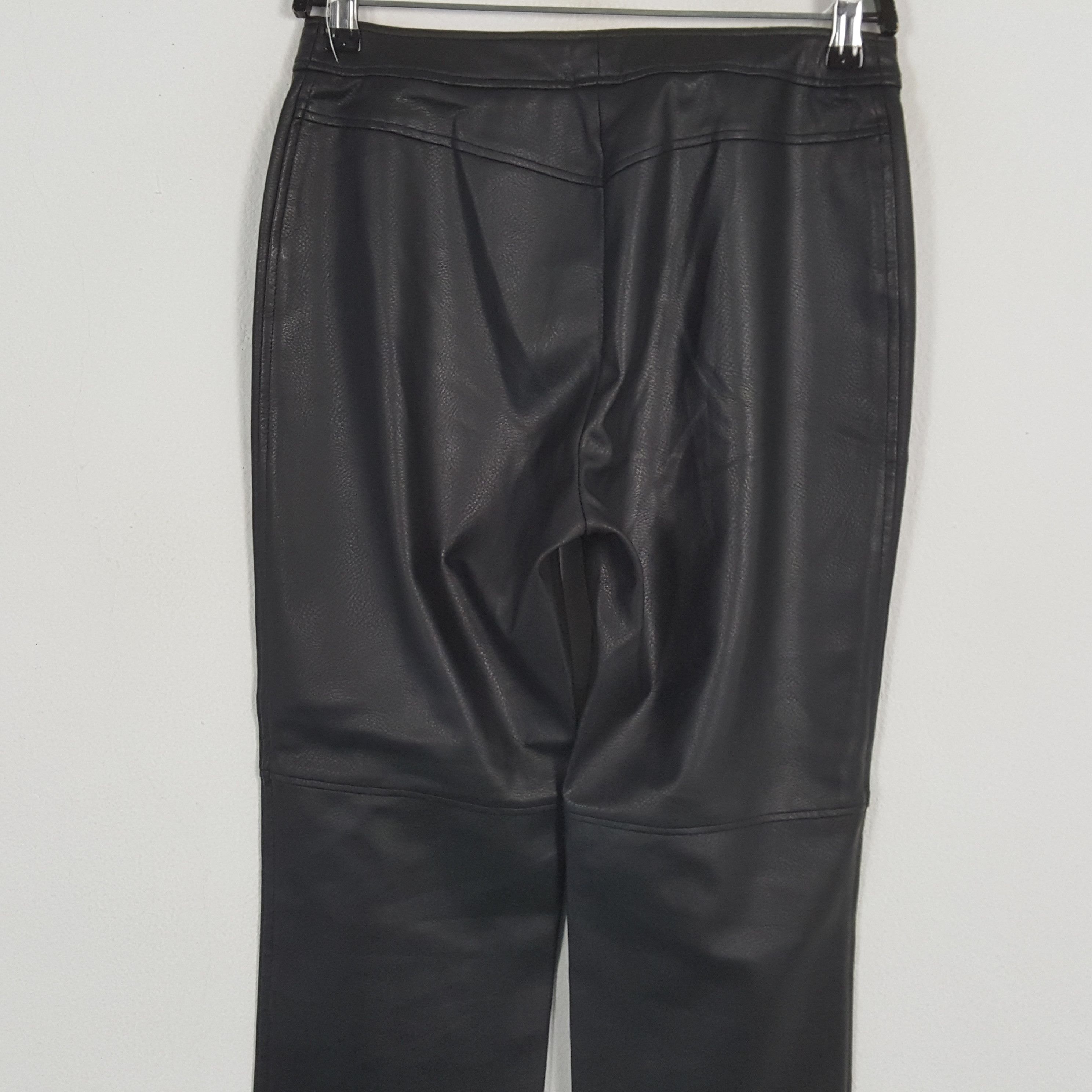 Marella × Vintage MARELLA TRICOT Italian Fashion Style Leather Pants Size 28" / US 6 / IT 42 - 5 Thumbnail
