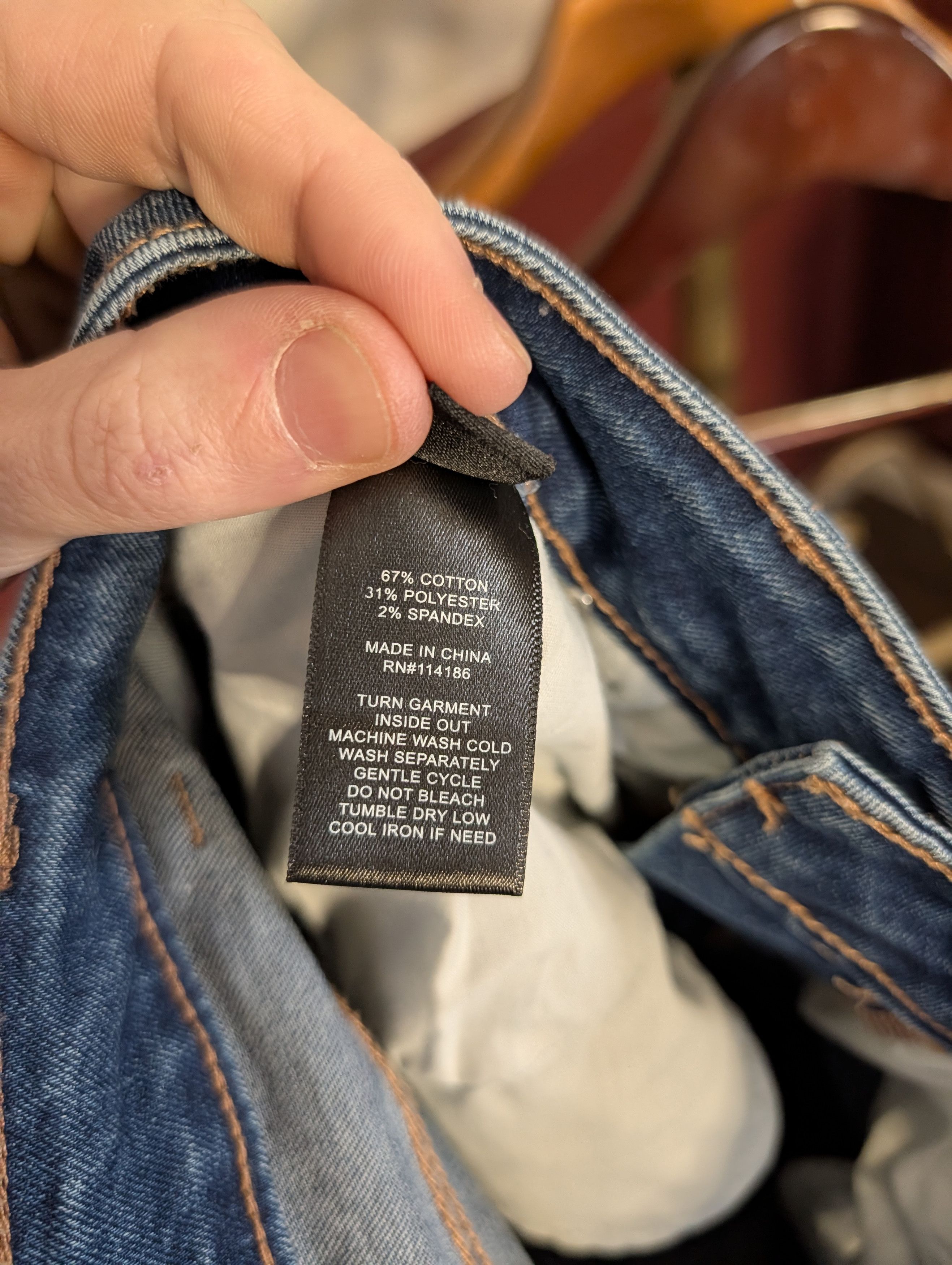 Frye Blue logo embroidered tapered leg denim jeans Size 30" / US 8 / IT 44 - 11 Thumbnail