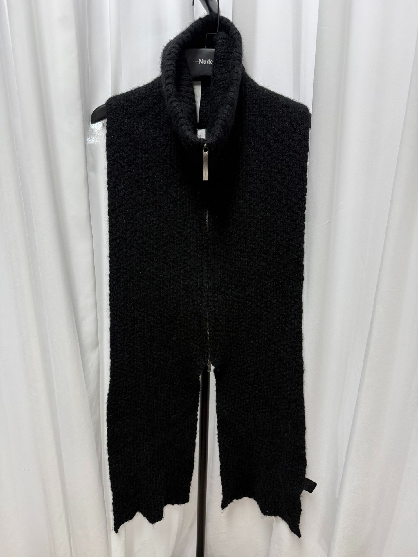 The Viridi-anne viride anne TVA Wool Zip Scarf Collar Size ONE SIZE - 1 Thumbnail