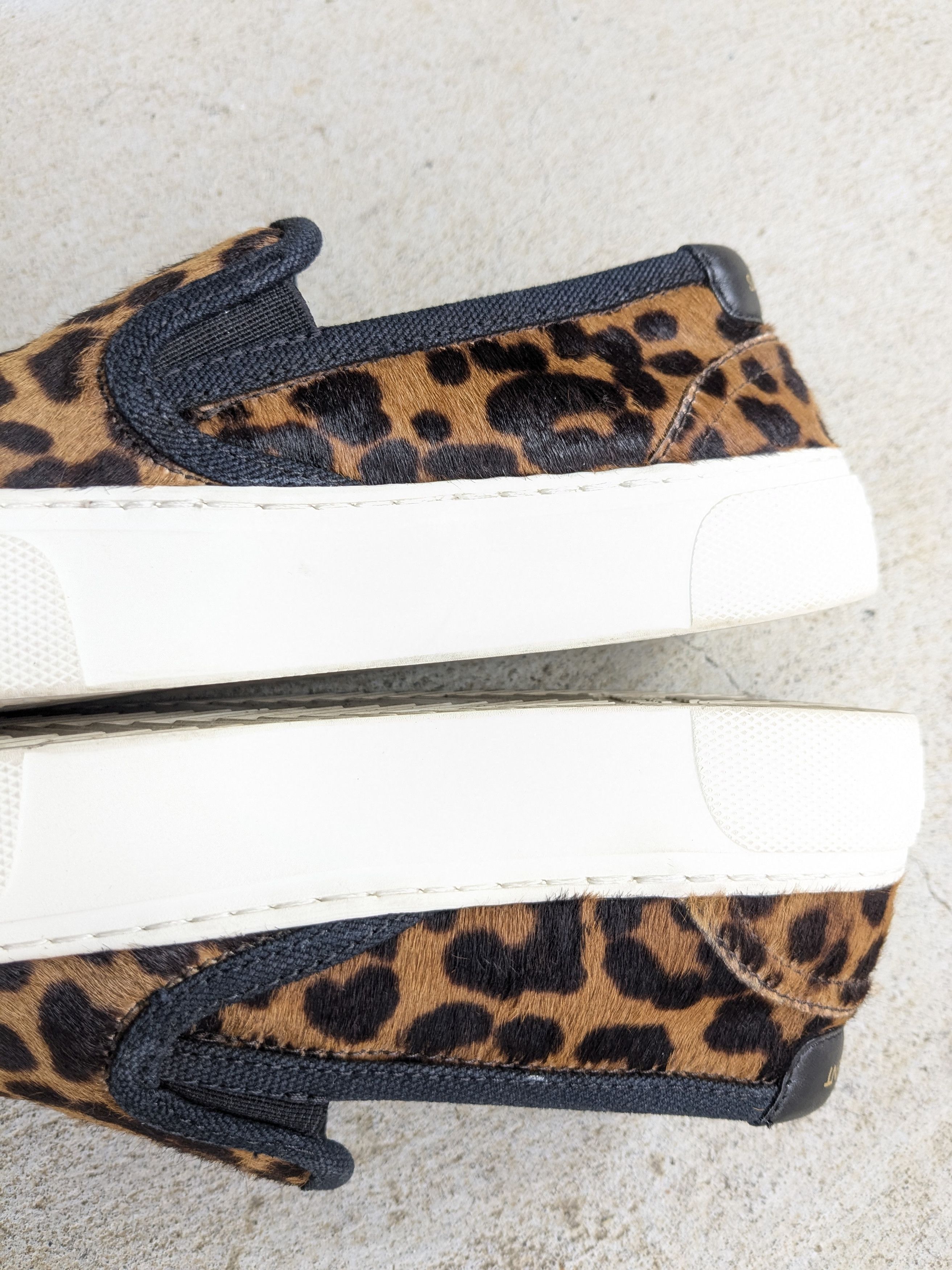 Saint Laurent Paris Saint Laurent Sneakers Cheetah Pony Hair Slip On 5.5 35.5 Size US 5.5 / IT 35.5 - 12 Thumbnail