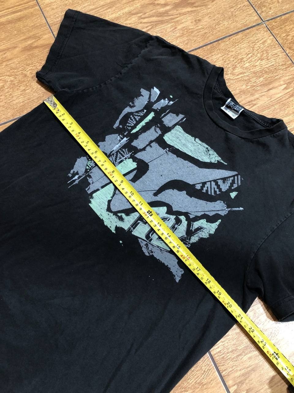 Fox Racing Streetwear big logo Fox Racing black T-Shirt Y2K Vintage Size US L / EU 52-54 / 3 - 7 Thumbnail