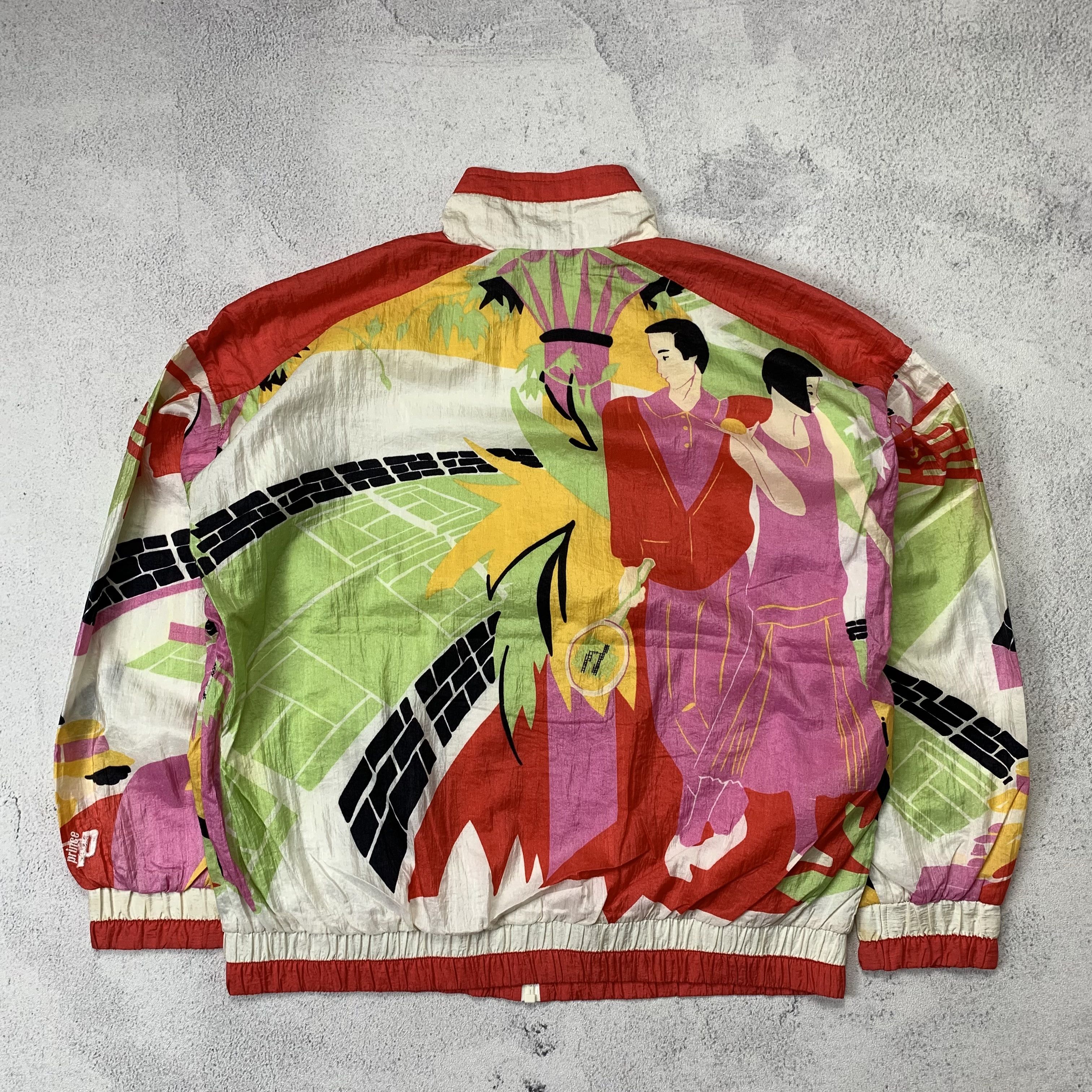 Prince Vintage Prince Sportswear All Over Print Jacket Size US M / EU 48-50 / 2 - 2 Thumbnail