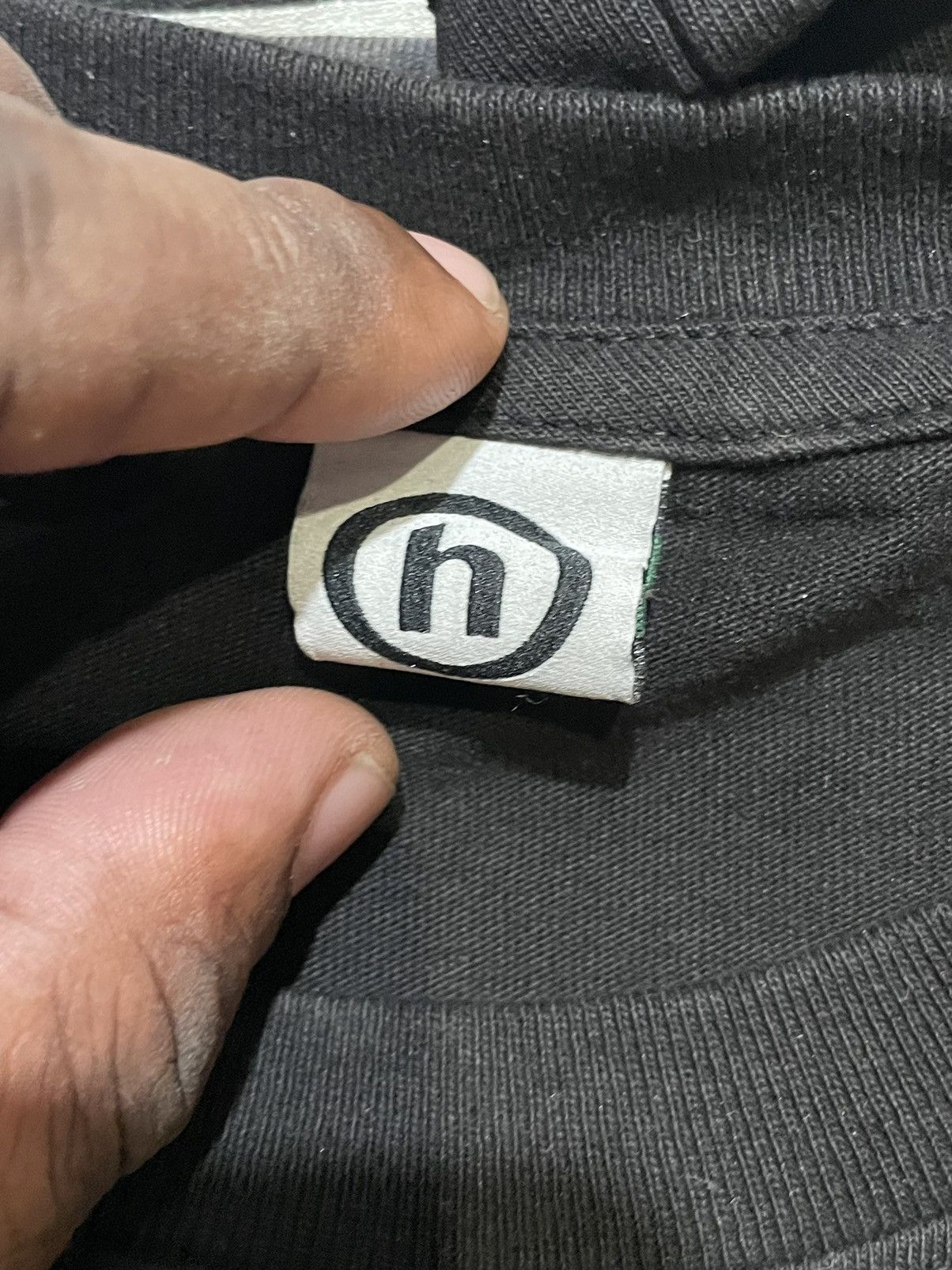 HIDDEN Hidden H logo T-shirt Black Size US L / EU 52-54 / 3 - 2 Thumbnail