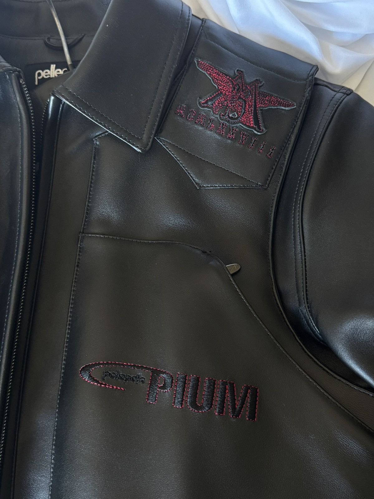 Pelle Pelle Pelle Pelle Opium Label Playboi Carti Immortal LeatherJacket Size US L / EU 52-54 / 3 - 4 Thumbnail