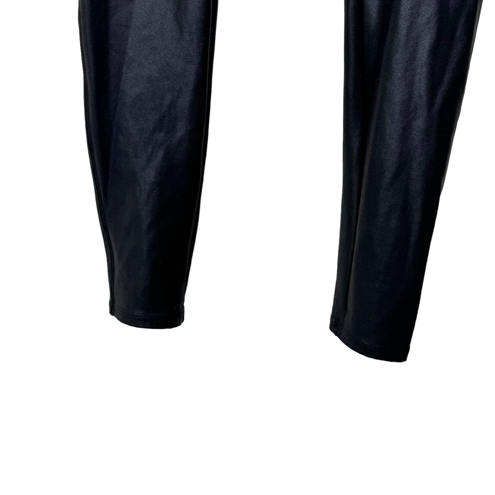 Spanx SPANX Faux Leather Leggings Black Size LARGE Size 30" / US 8 / IT 44 - 4 Thumbnail