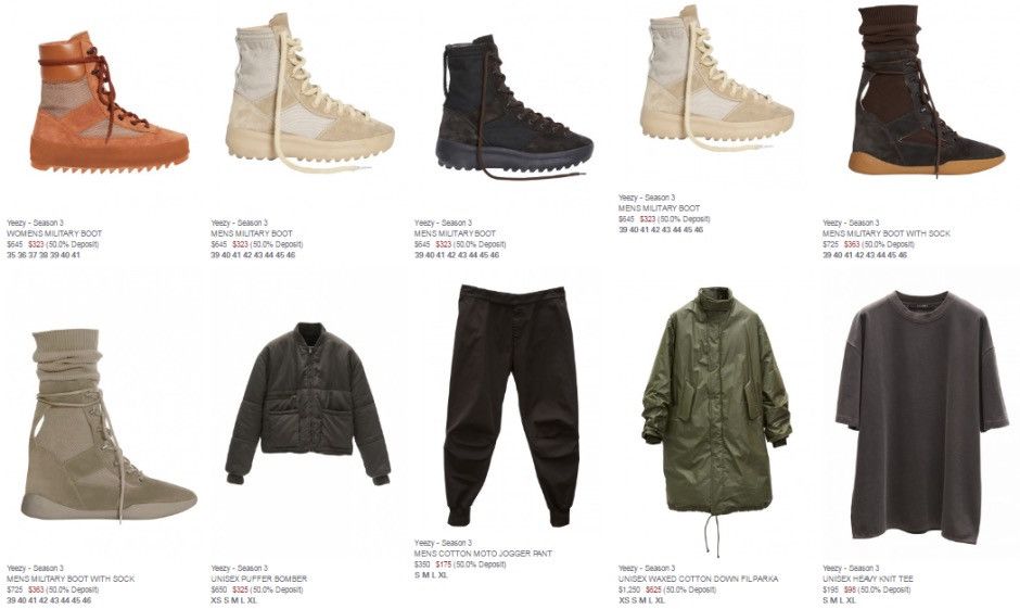 Yeezy FW2016 Season 3 “Rock” Military Boots Size US 10 / EU 43 - 2 Thumbnail