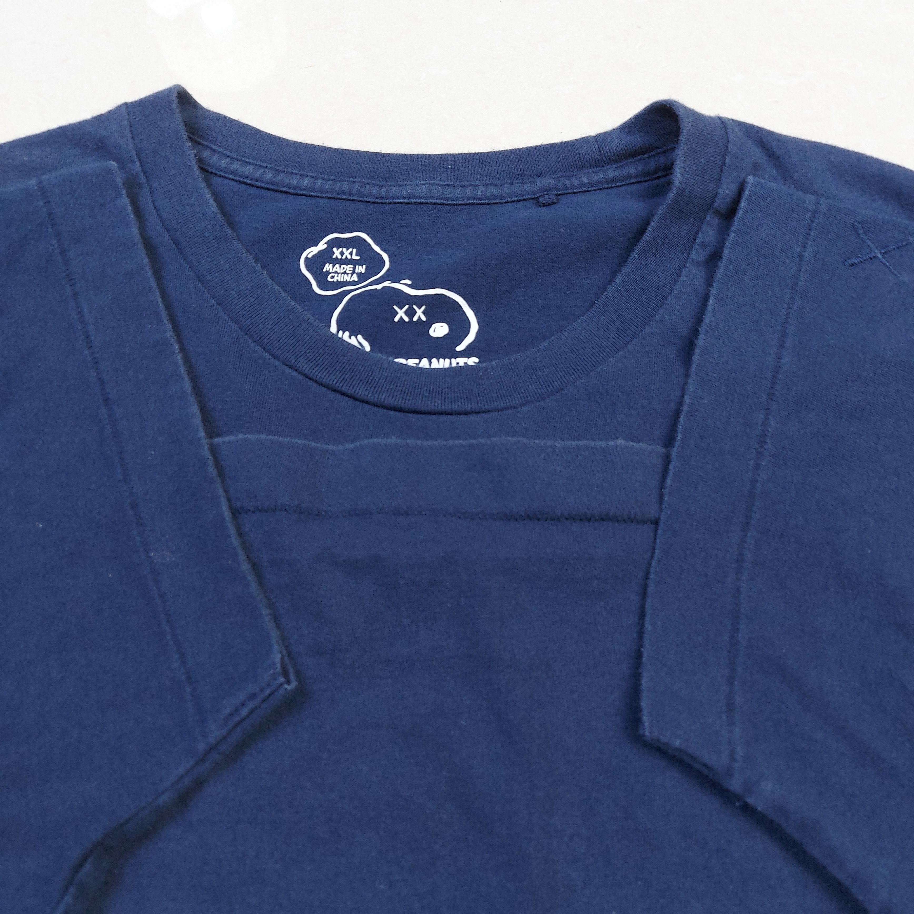 Kaws × Peanuts 2017 KAWS x Peanuts Uniqlo XX Embroidery Single-Stitch TEE Size US XL / EU 56 / 4 - 6 Thumbnail