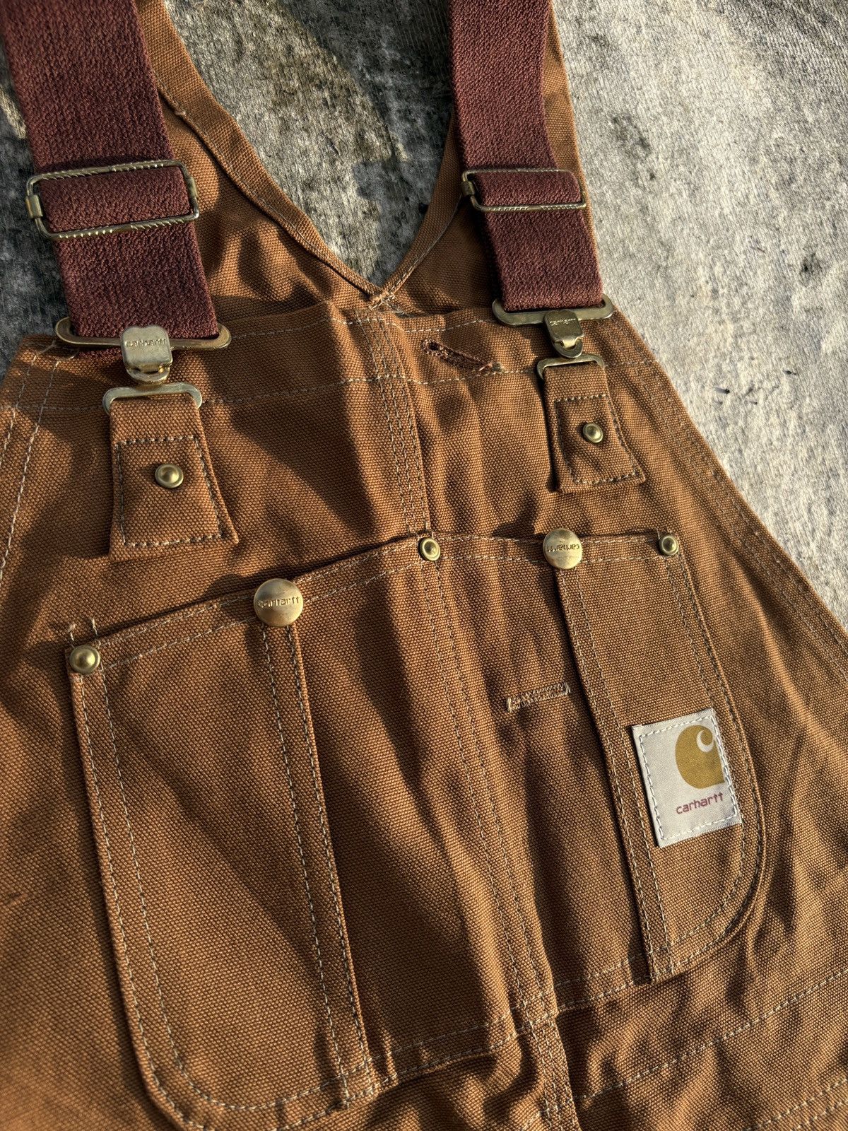 Carhartt Carhartt Brown Duck 1970’s Size US 34 / EU 50 - 4 Thumbnail