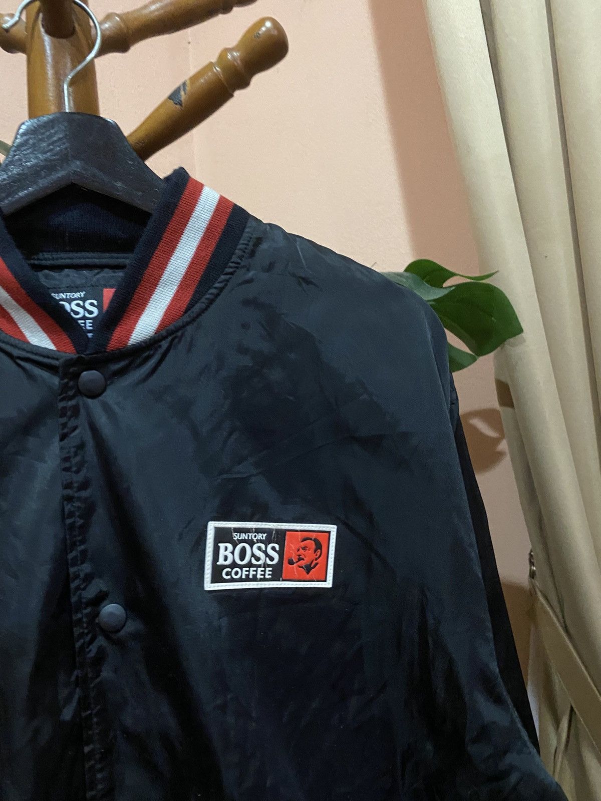 Vintage Vintage Suntory Boss Coffee Japan Bomber Jacket Size US L / EU 52-54 / 3 - 4 Thumbnail