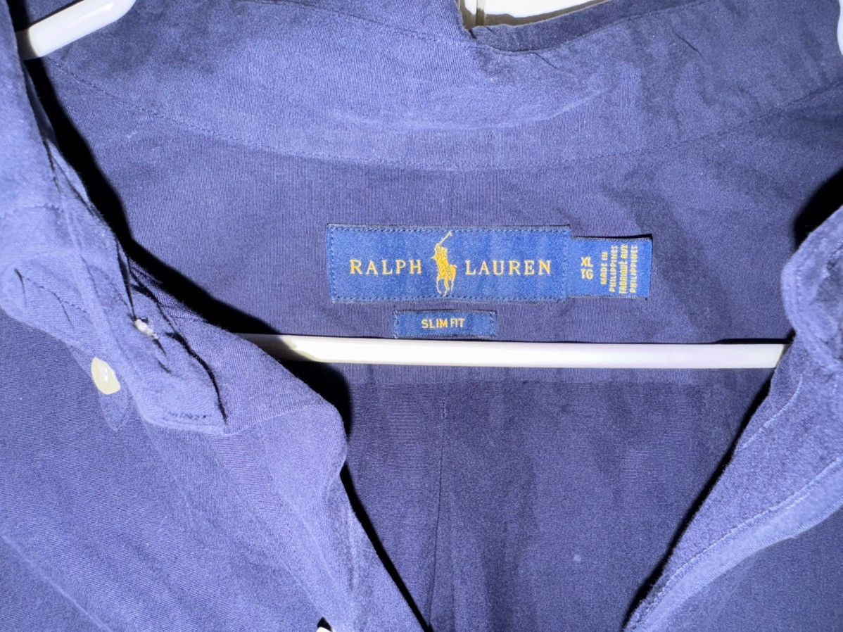 Polo Ralph Lauren Polo Ralph Lauren Button Up Shirt ,XL slim fit Size US XL / EU 56 / 4 - 2 Thumbnail