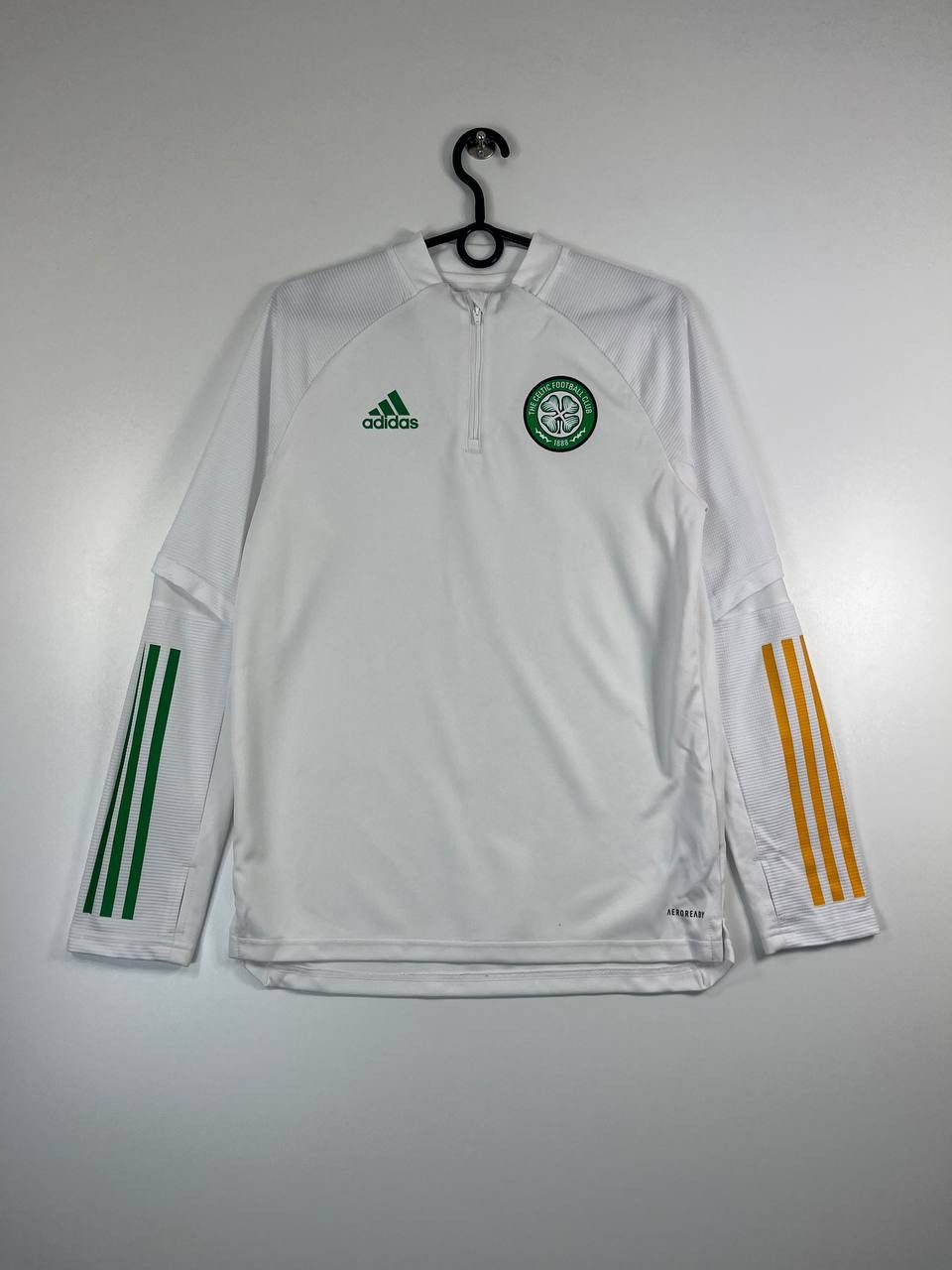 Adidas Celtic Fc 2020 2021 Training Top Adidas Long Sleeve Size S Size US S / EU 44-46 / 1 - 1 Thumbnail