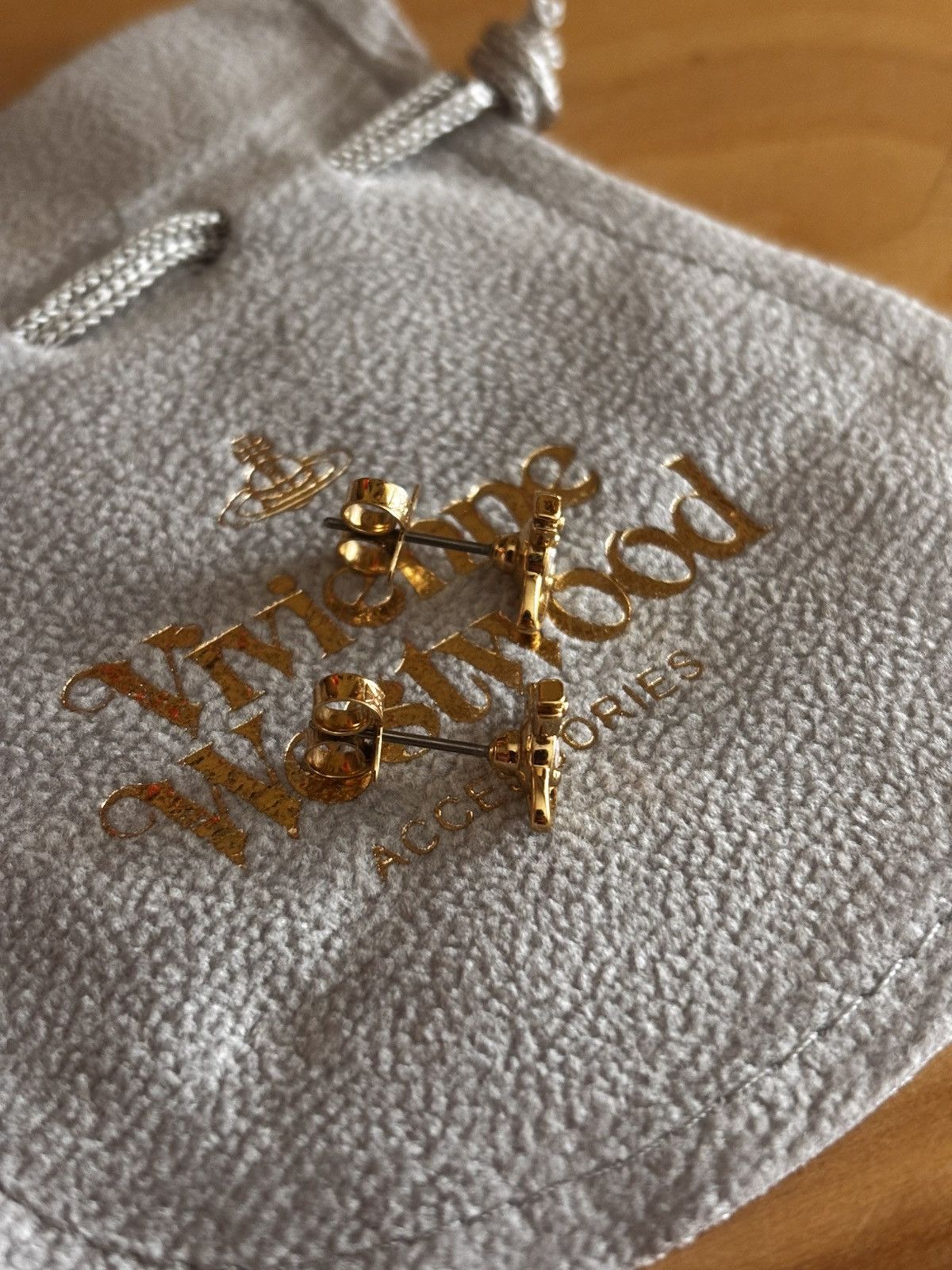 Vivienne Westwood Vivienne westwood Nano Solitaire Earrings Size ONE SIZE - 3 Thumbnail