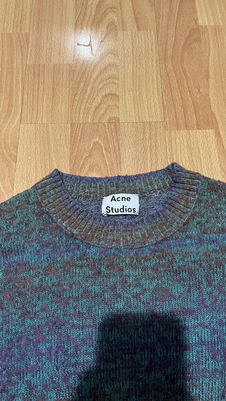 Acne Studios Acne Studios Kamal sweater Crewneck Sweater Men's Size green Size US XS / EU 42 / 0 - 2 Thumbnail