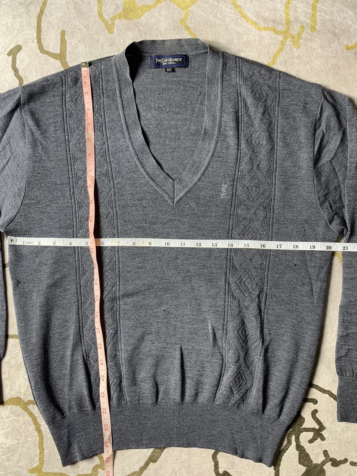 Burberry × Japanese Brand × Yves Saint Laurent YvesSaintLauren Size US L / EU 52-54 / 3 - 2 Thumbnail