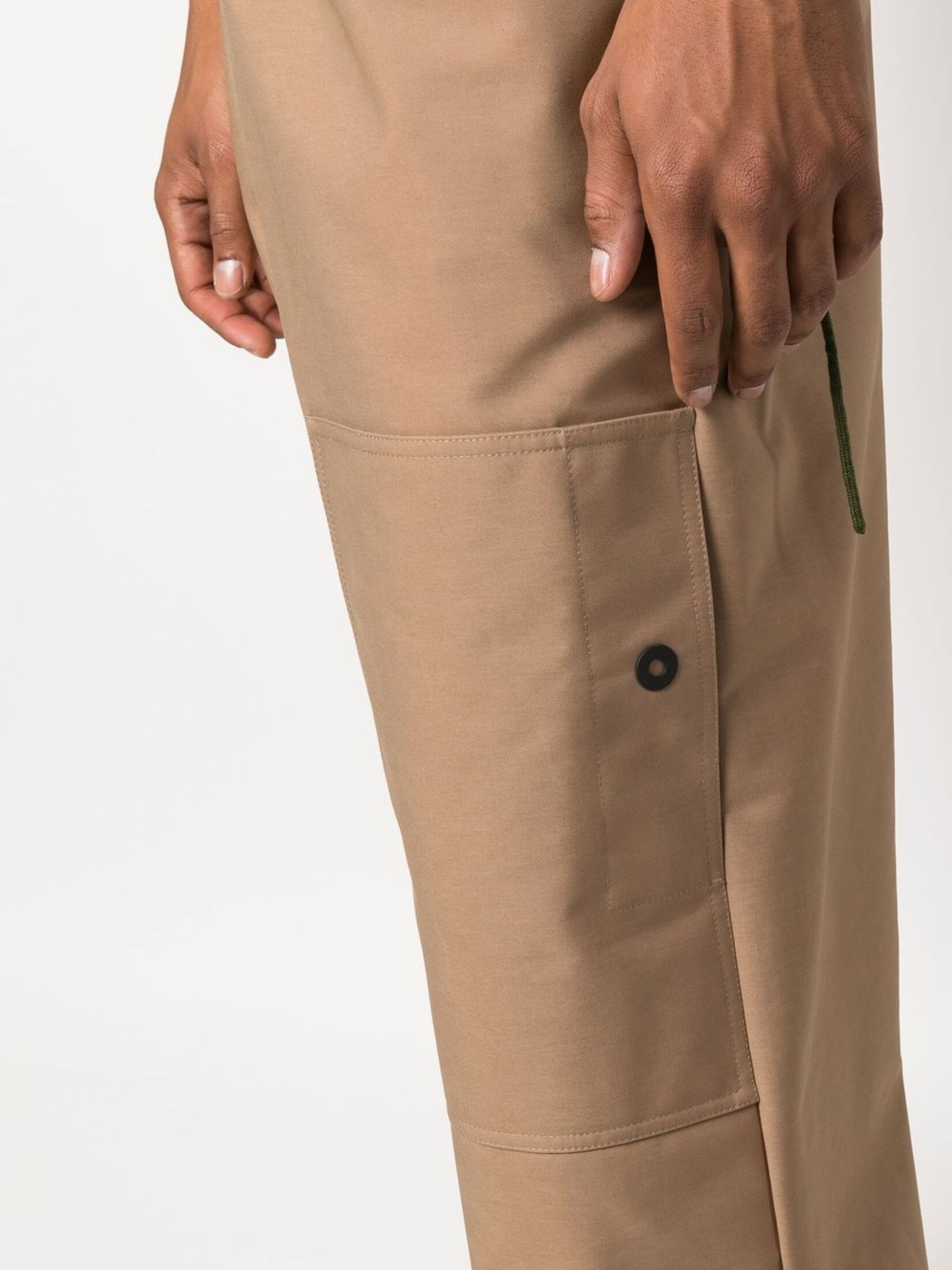 Off-White o1gr1nt1124 Ow Race Canv 3L Utility Pant in Camel Size US 32 / EU 48 - 5 Thumbnail