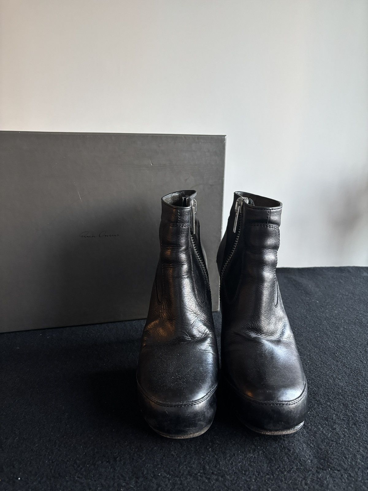 Rick Owens Original Rick Owens Biker Heel rare IT36 Size US 6 / IT 36 - 4 Thumbnail