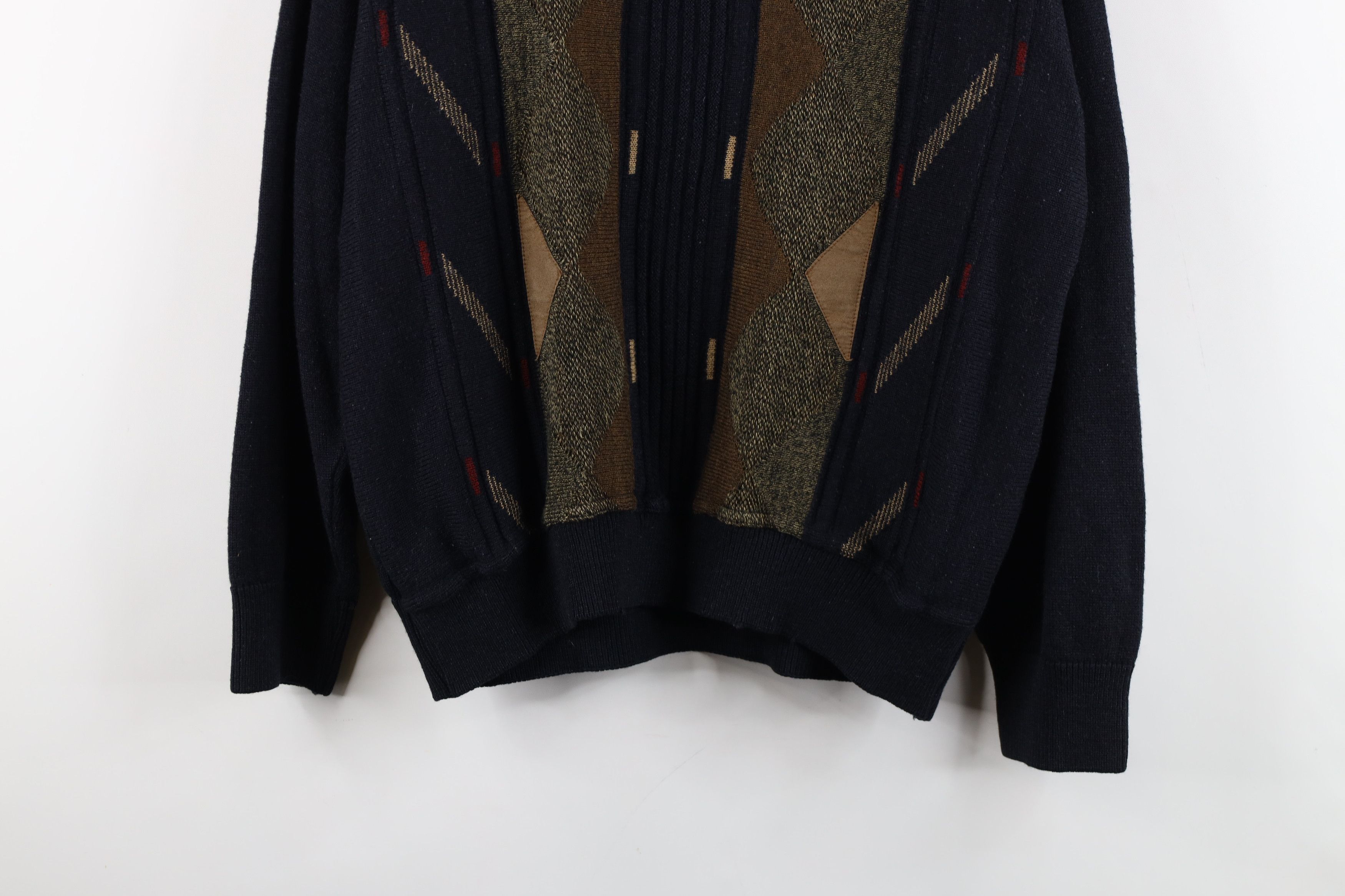 Vintage Vintage 90s Coogi Style Wool Blend Knit Dad Sweater Size US M / EU 48-50 / 2 - 3 Thumbnail