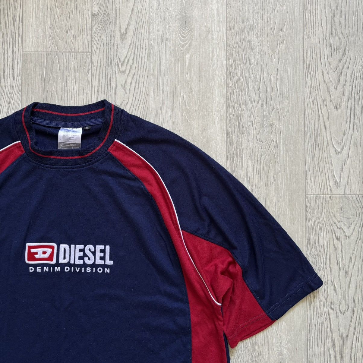 Diesel × Vintage Vintage Diesel Denim Division T shirt logo Size US XL / EU 56 / 4 - 2 Thumbnail