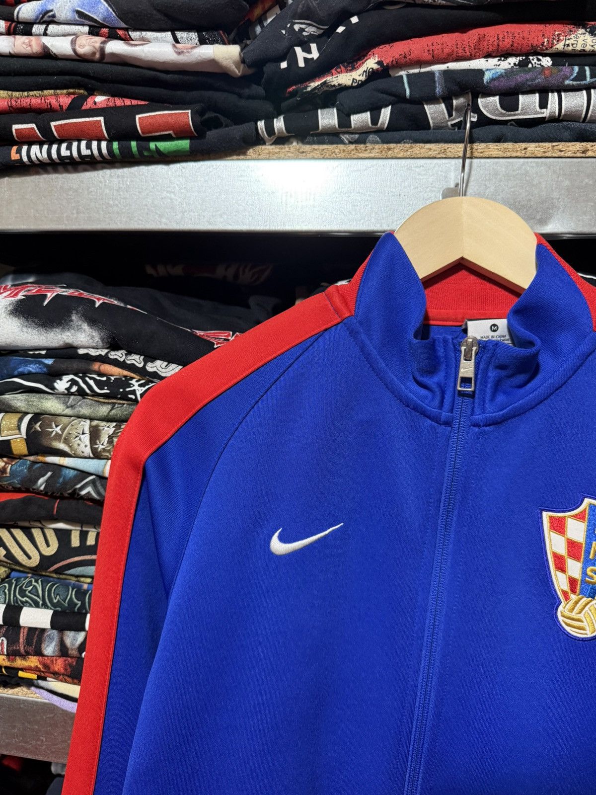 Nike Nike Croatia 2014 2015 Soccer Football Track Top Jacket Size US M / EU 48-50 / 2 - 4 Thumbnail