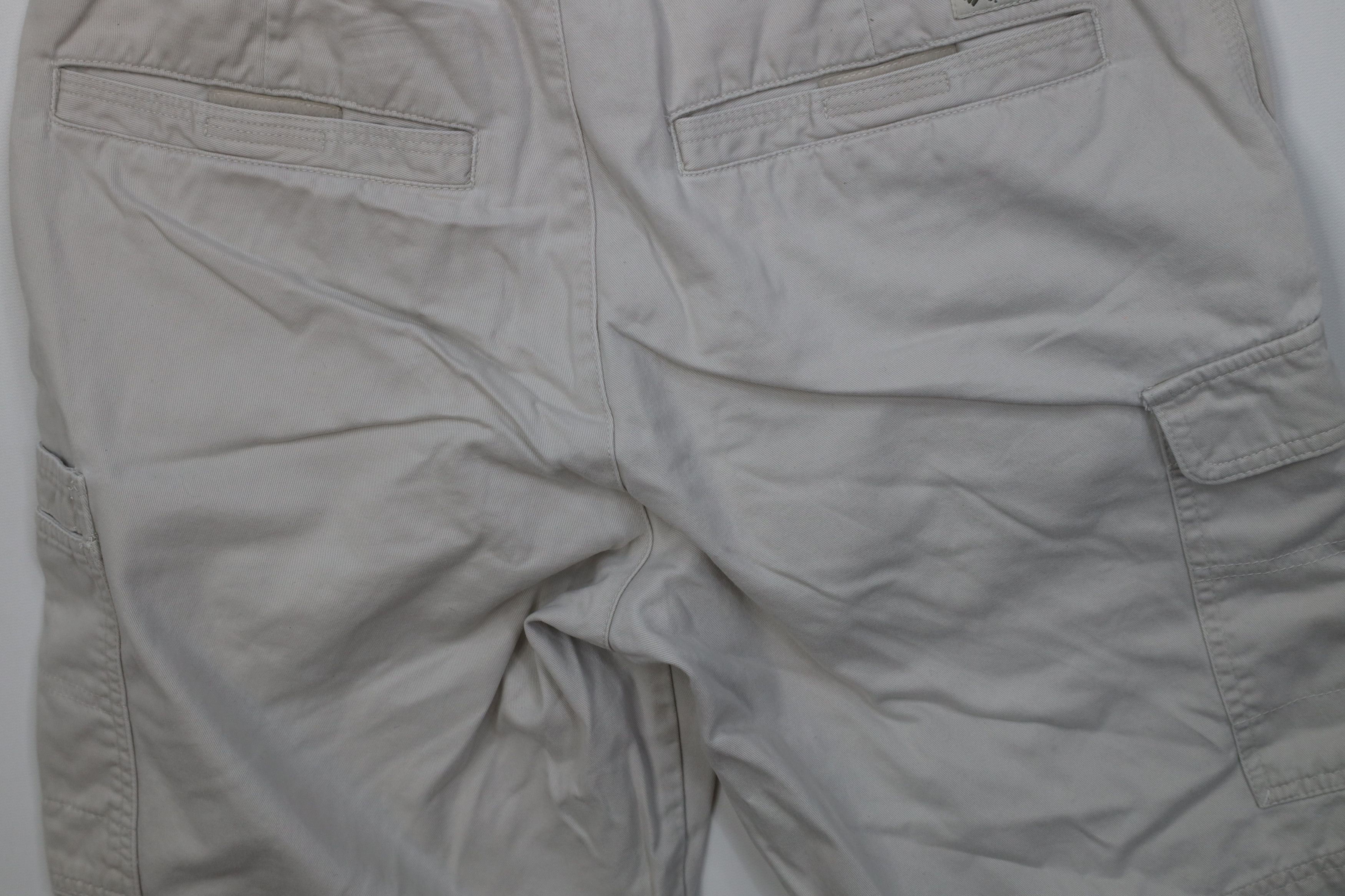 Columbia Vintage Y2K Columbia Above Knee Trekking Cargo Shorts Stone Size US 32 / EU 48 - 10 Thumbnail
