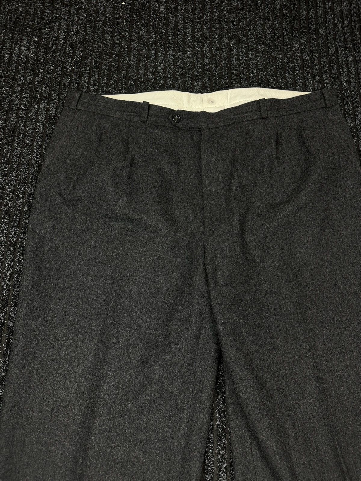 Ermenegildo Zegna Vintage Zegna Wool Suit 3 Piece Grey Classic Formal Tailored Size 40R - 13 Thumbnail