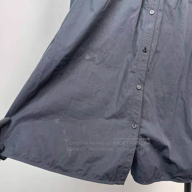 Louis Vuitton Louis Vuitton Black Long Shoulder Embroidered Shirt Dress Size XS / US 0-2 / IT 36-38 - 7 Thumbnail