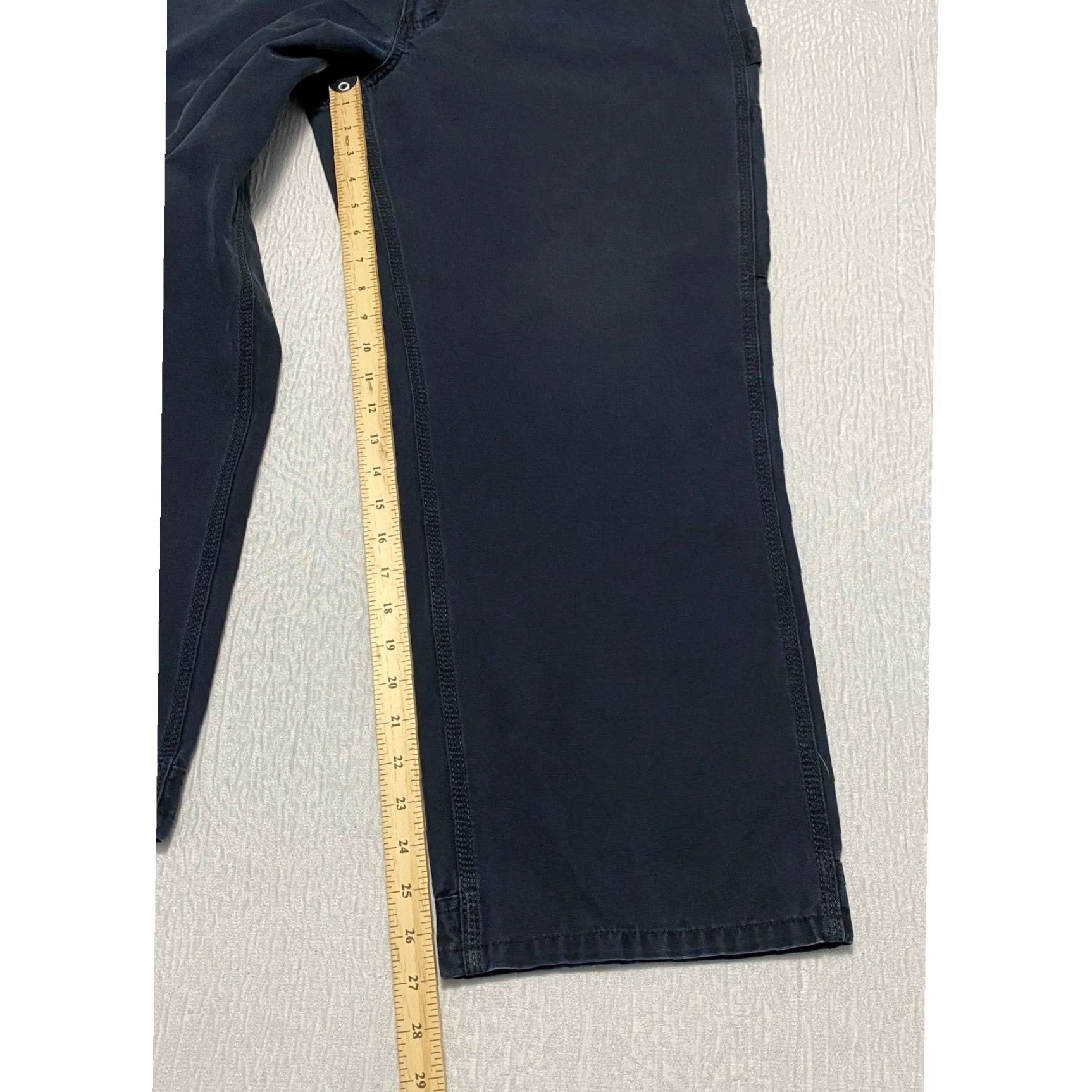 Essentials Amazon Essentials Pants Men's Size 35×28 Blue Relaxed Fit Mens Size US 35 - 7 Thumbnail