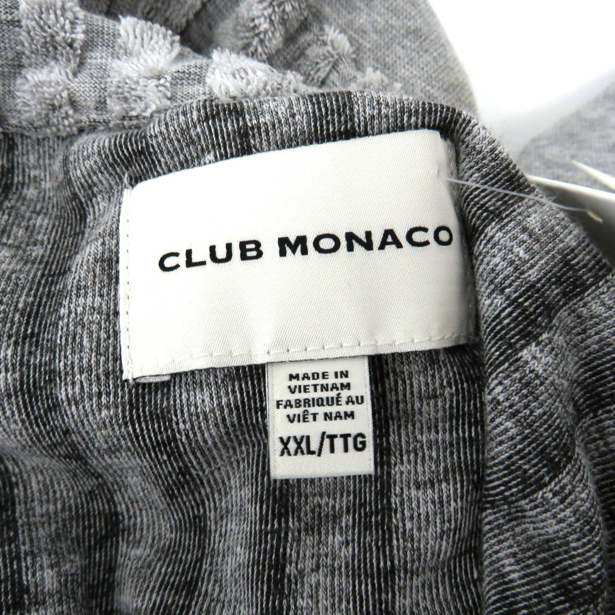 Club Monaco Club Monaco Men's Texture Gray Terry Hoodie XXL NWT $119.50 Size US XXL / EU 58 / 5 - 4 Thumbnail