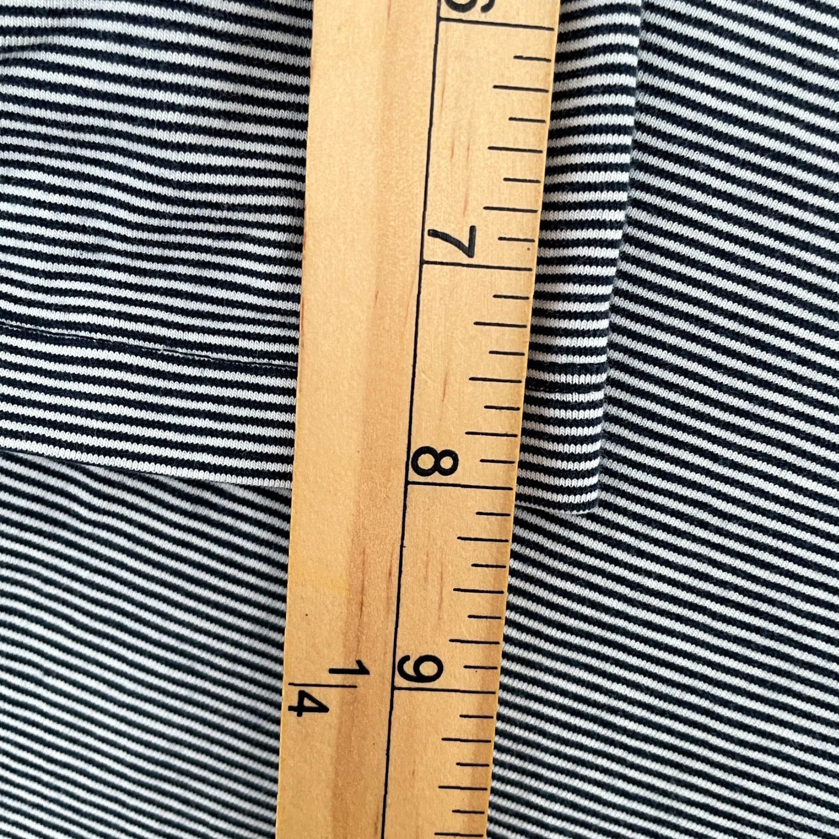 Lululemon Lululemon Shirt Adult Medium Short Sleeve Tee Blue Stripe Athletic Gym Mens M Size US M / EU 48-50 / 2 - 7 Thumbnail
