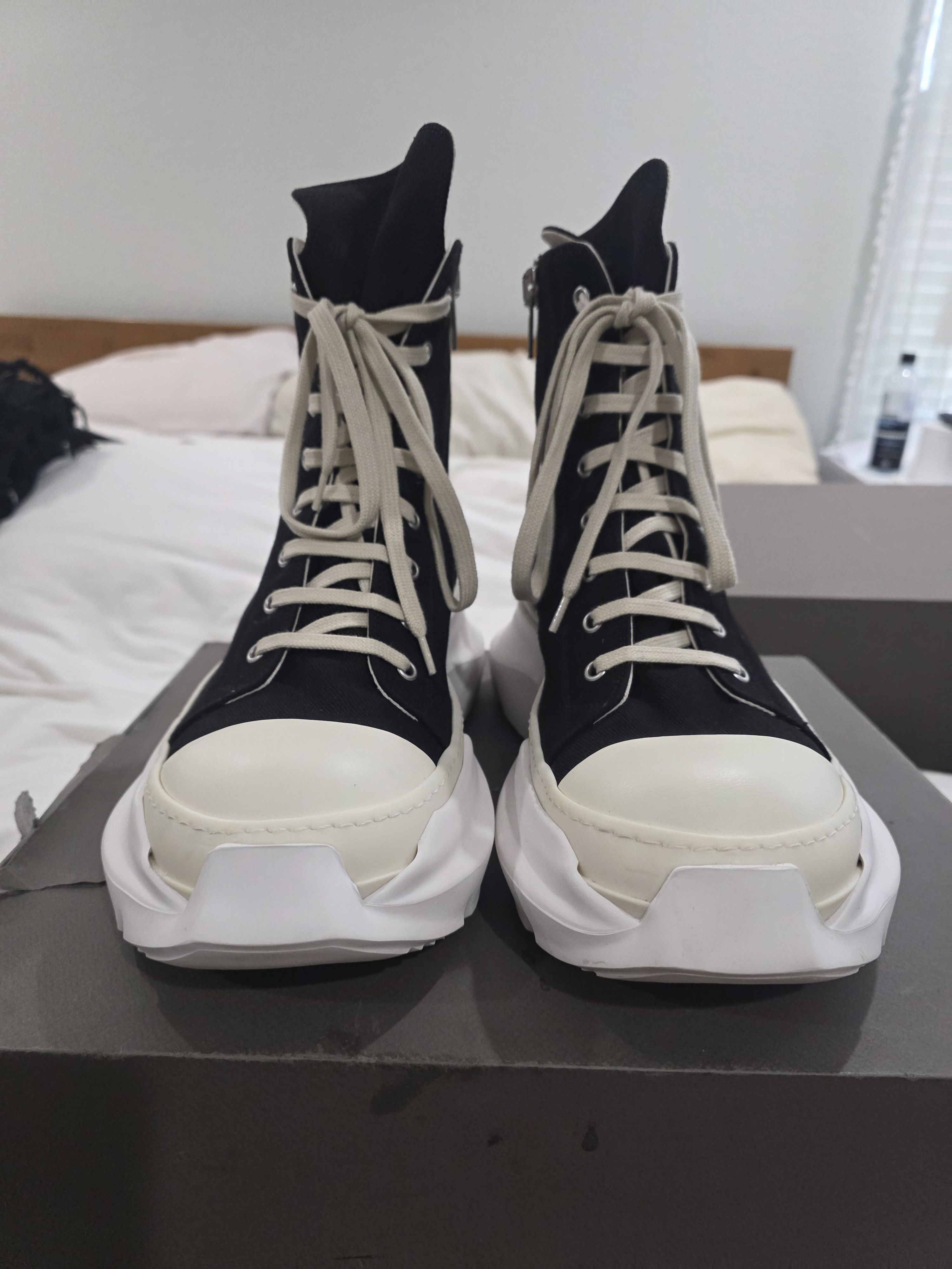 Rick Owens Rick Owens DRKSHDW Abstract Penta High Top Sneakers Size US 11 / EU 44 - 3 Thumbnail