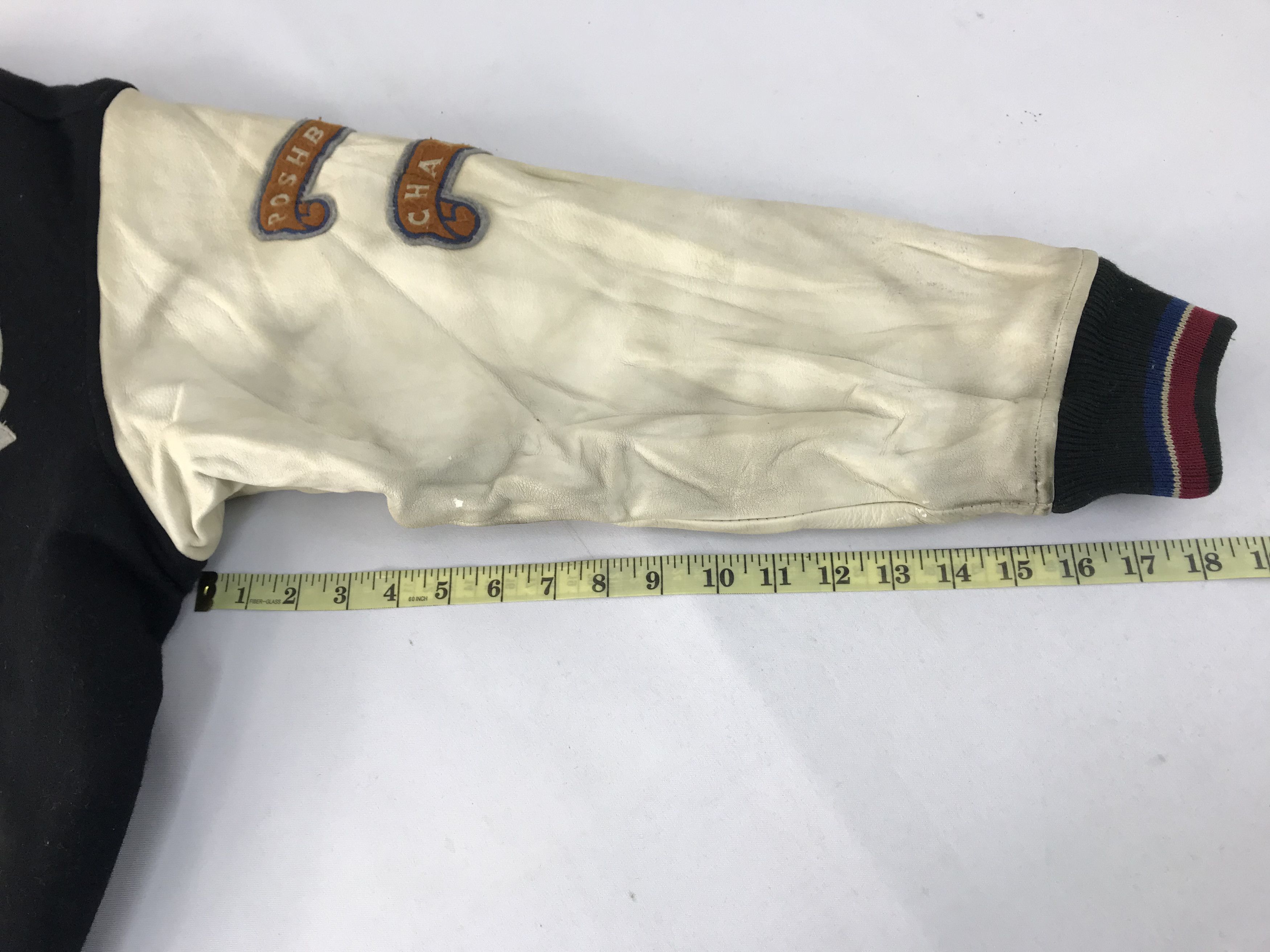 Genuine Leather Posh Boy Champs Varsity Jacket Leather Sleeve Padded Inner Size US M / EU 48-50 / 2 - 13 Thumbnail