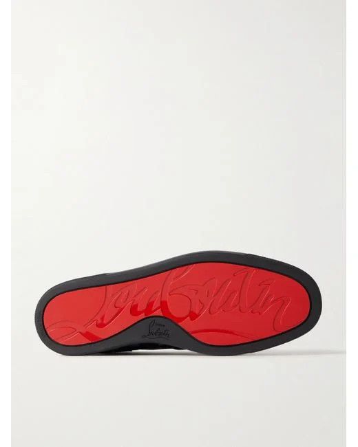 Christian Louboutin o1bcso1str1024 Sneaker in Black Size US 9 / EU 42 - 4 Thumbnail