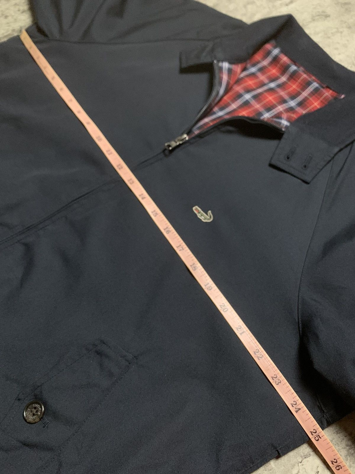 Japanese Brand Vintage Crocodile Japanese Fabric Lined Checked Jacket Size US L / EU 52-54 / 3 - 13 Thumbnail
