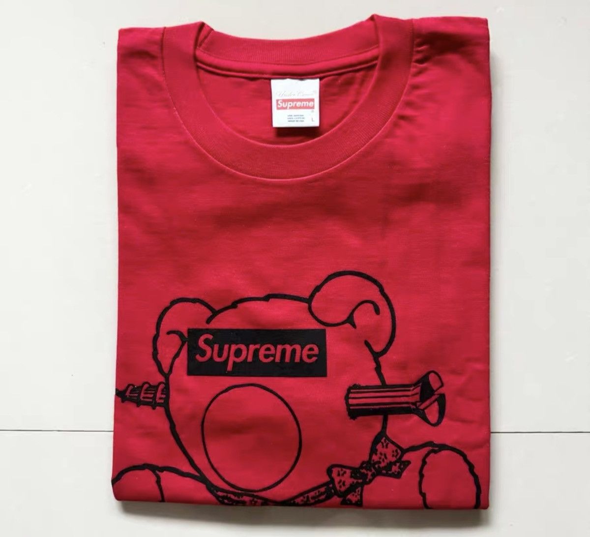 Supreme undercover Bear Box Logo tシャツ M Supreme Undercover Bear Tee White Men's - SS15 - US