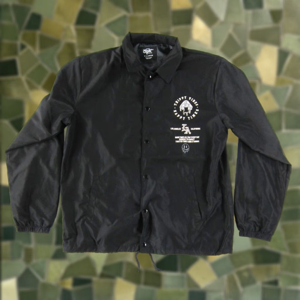 Brandblack Eighty Eight Brand Black Snap Mushroom Trippy Good Times Los Angeles Jacket XL Size US XL / EU 56 / 4 - 1 Thumbnail