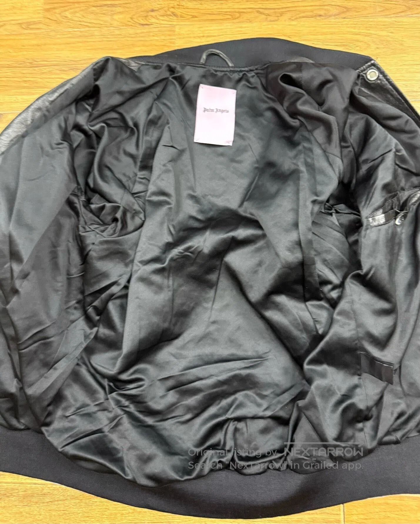 Palm Angels Palm Angels Men's Casual Leather Jacket. Size US M / EU 48-50 / 2 - 3 Thumbnail