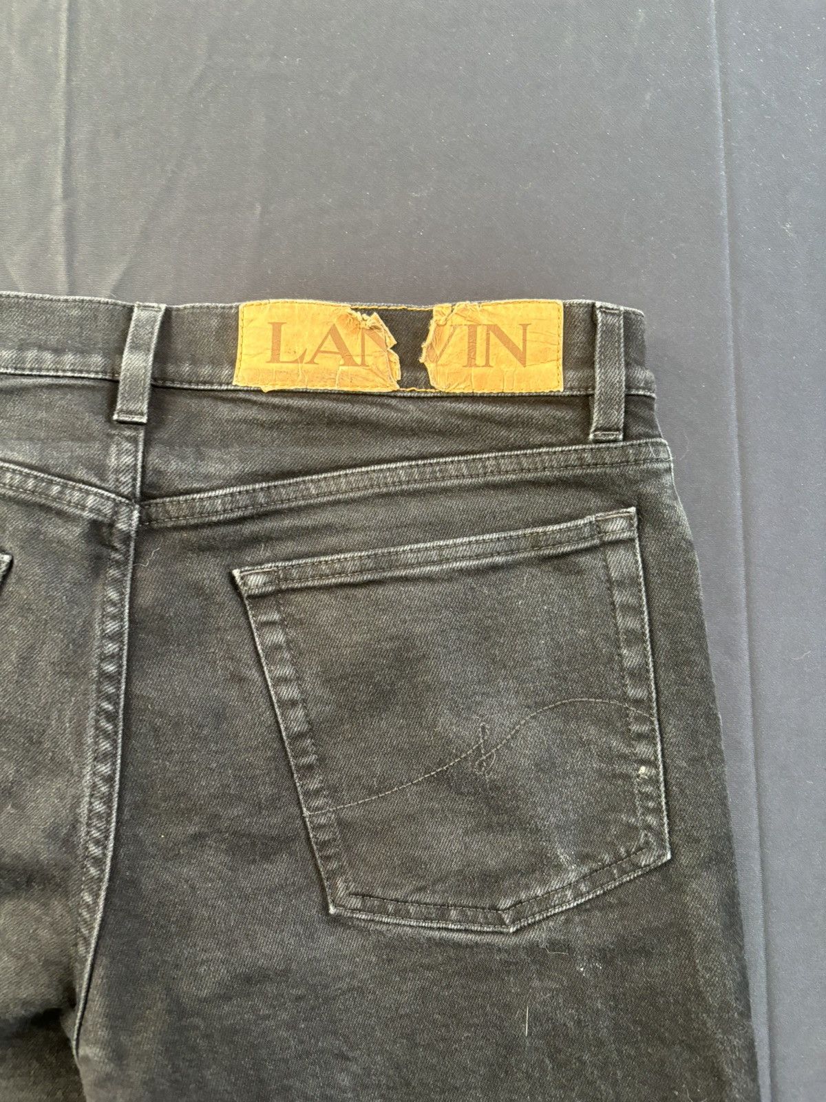 Lanvin Lanvin Black Denim Size US 32 / EU 48 - 6 Thumbnail