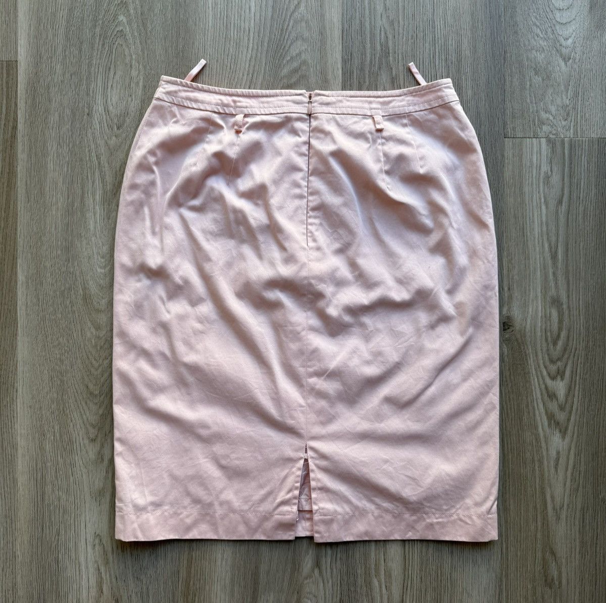 Escada Vintage Escada Pink Cotton Midi Skirt Size 38" / US 16 / IT 52 - 3 Thumbnail