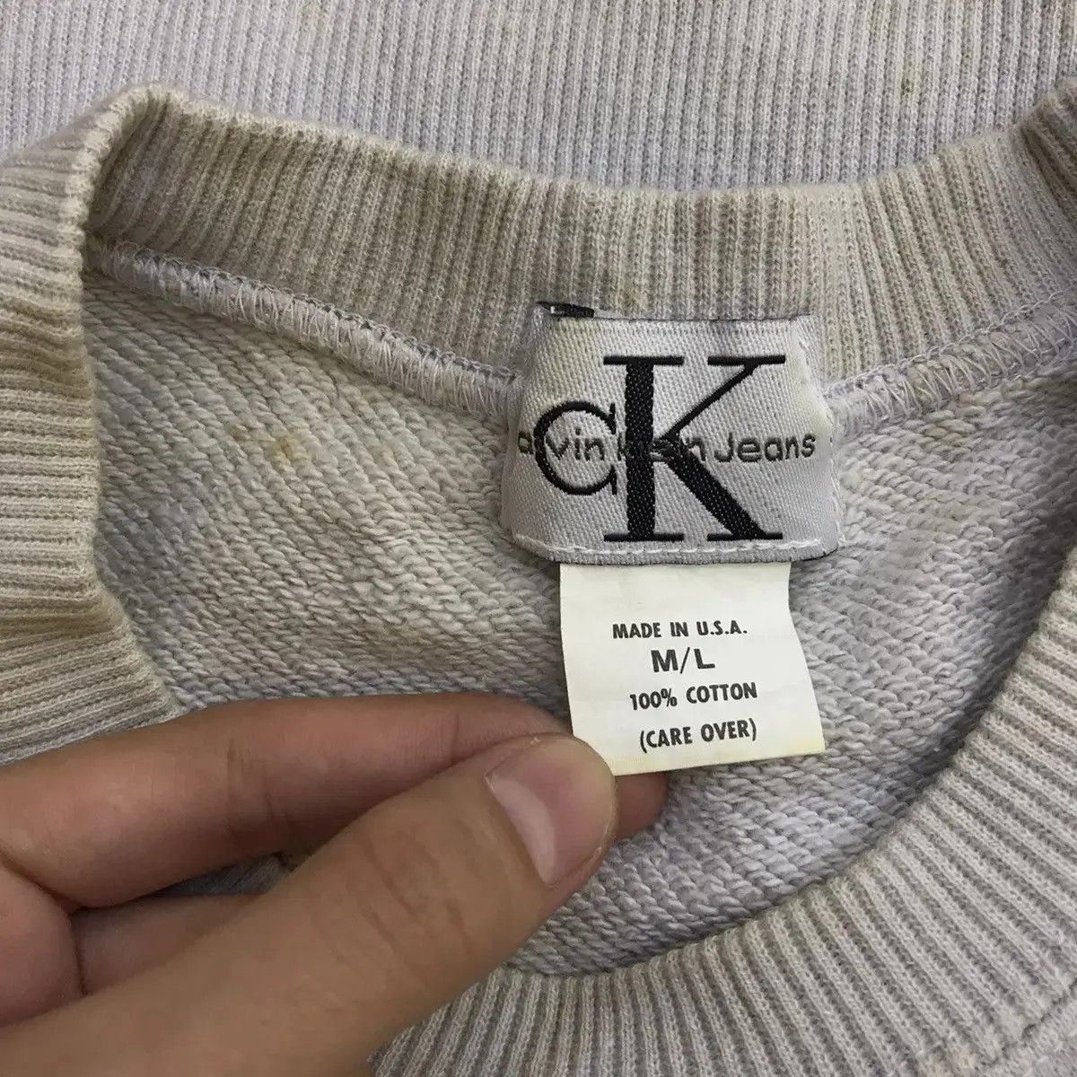 Calvin Klein × Vintage Vintage CALVIN KLEIN JEANS CK Collection Made In USA Size L / US 10 / IT 46 - 4 Thumbnail