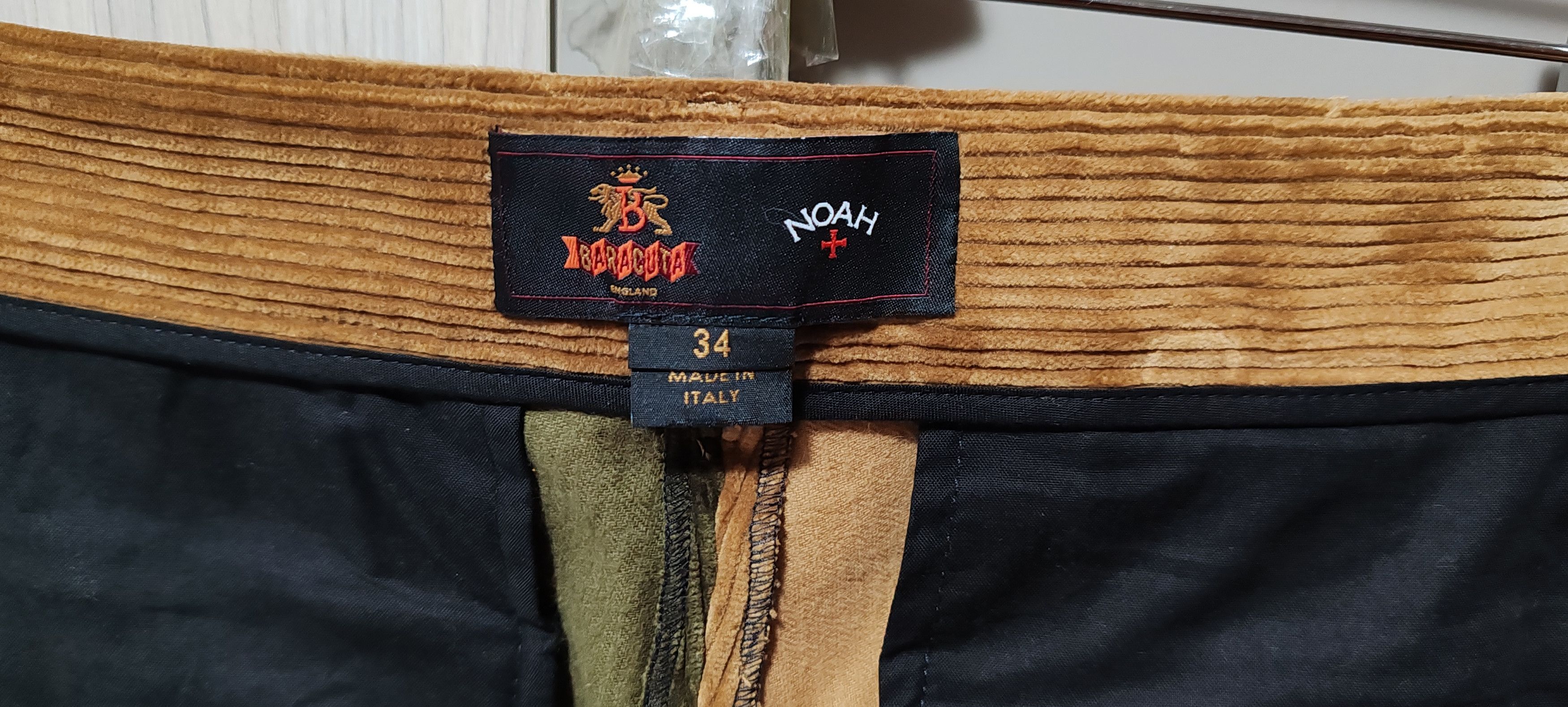 Baracuta Noah X Baracuta Double-Pleat Patchwork Corduroy Tg:34 Size US 34 / EU 50 - 7 Thumbnail