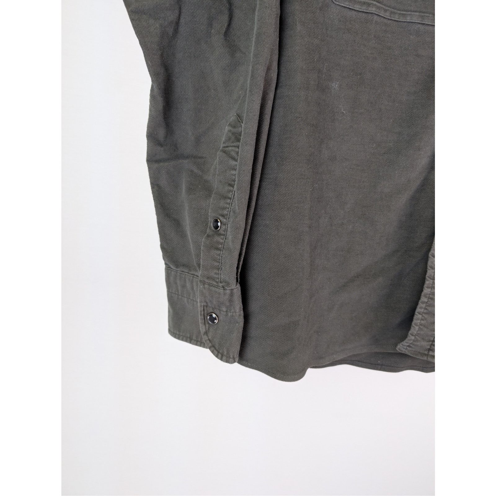 Tom Ford o1rshd1 CC20 Corduroy Western Button up Shirt in Grey Size US M / EU 48-50 / 2 - 6 Thumbnail