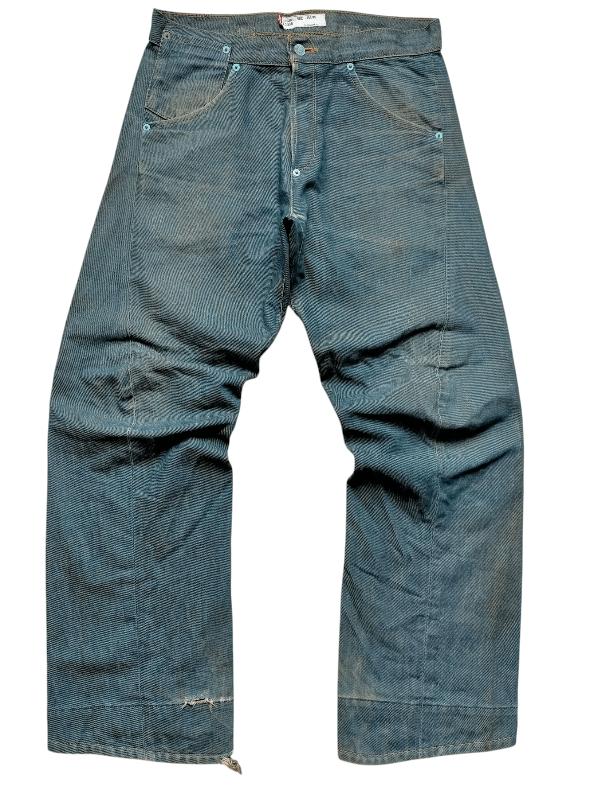 Levi's Vintage Levis Engineering single pocket Jeans Size US 31 - 2 Thumbnail