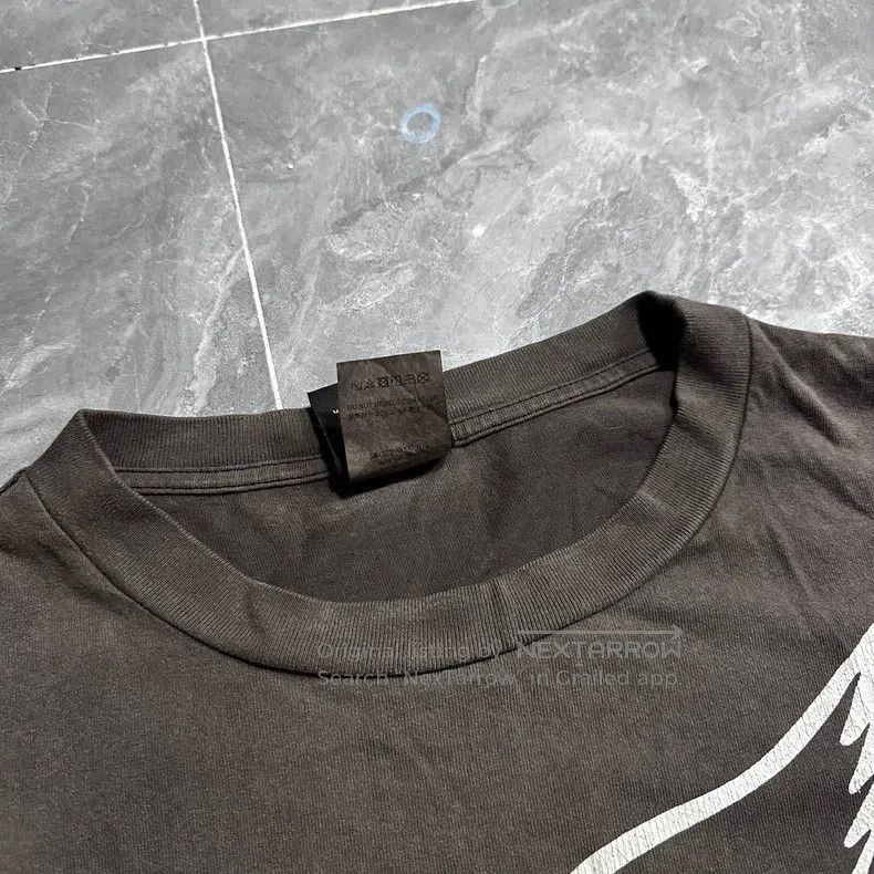 Saint Michael Saint Michael Kongshan Base Black Gray Washed T-shirt Size US L / EU 52-54 / 3 - 4 Thumbnail