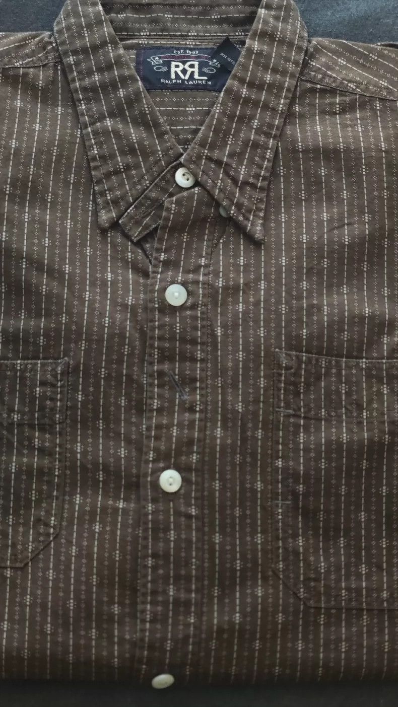 RRL Ralph Lauren RRL Ralph Lauren Depp striped shirt Size US S / EU 44-46 / 1 - 1 Thumbnail