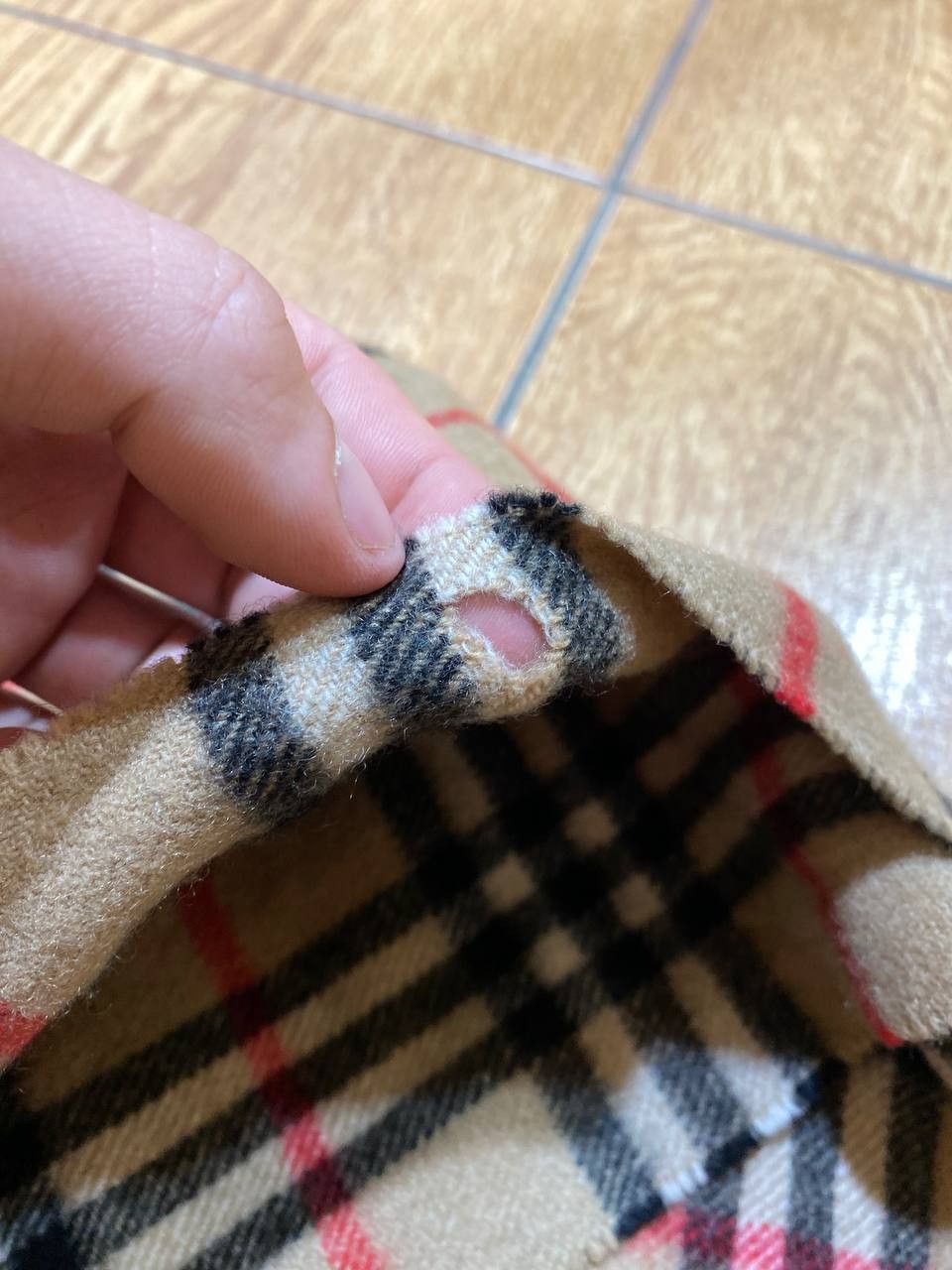 Burberry Vintage Burberry Cashmere Scarf Muffler Novacheck Size ONE SIZE - 4 Thumbnail