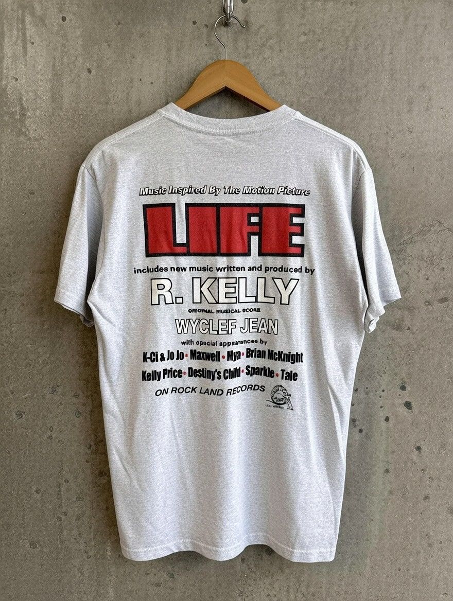 Vintage LIFE Film Soundtrack 1999 R.Kelly x Wyclef Jean Size US XL / EU 56 / 4 - 2 Thumbnail