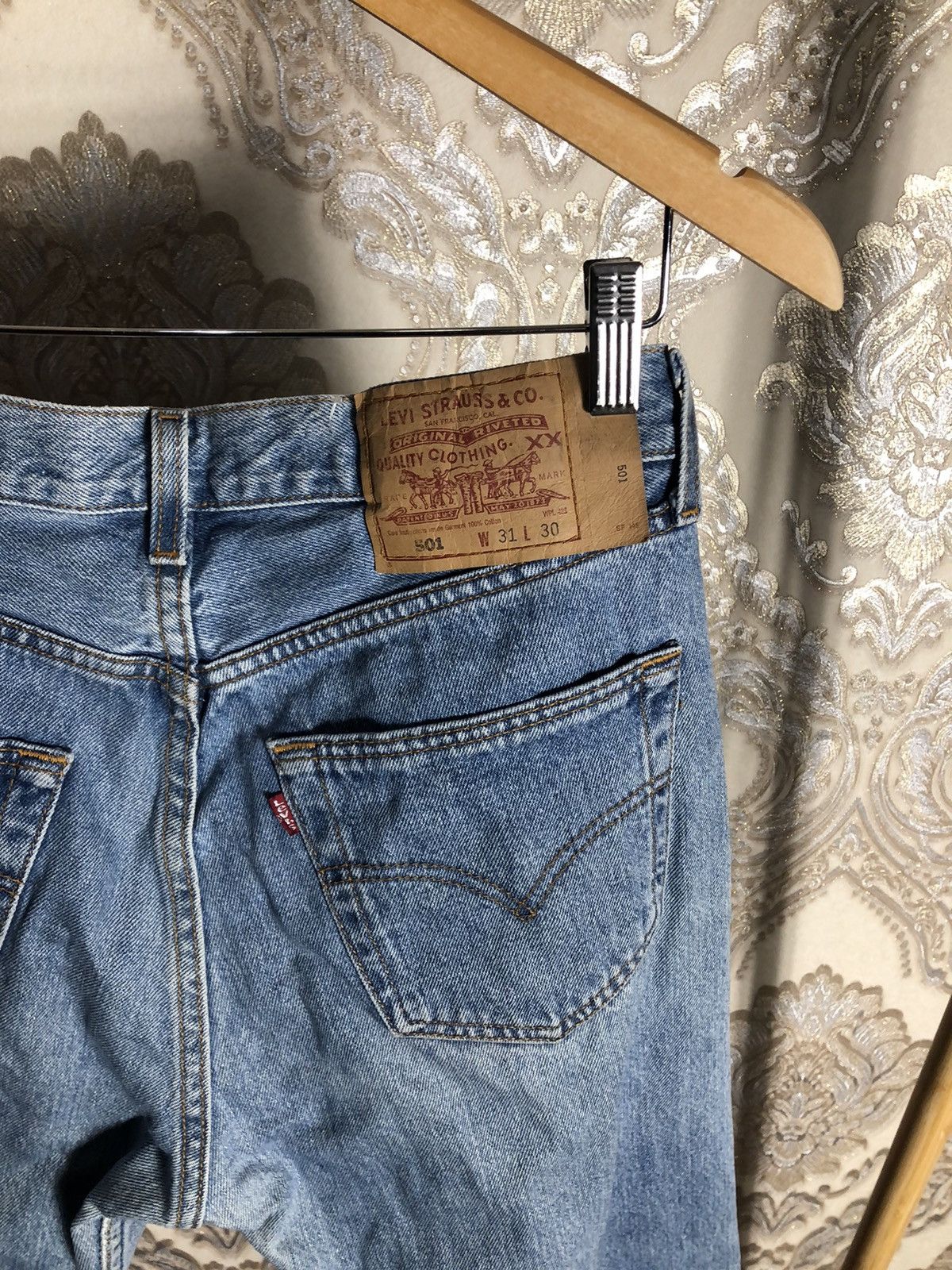 Levi's Made & Crafted VINTAGE LEVIS 501 DENIM JEANS MADE IN USA RETRO CASUAL 90s Size US 31 - 8 Thumbnail