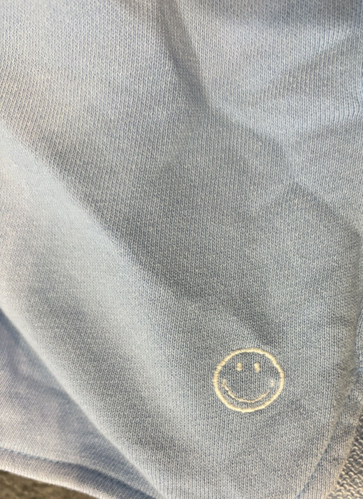 Other Aerie Baby Blue Smiley Face Sweatshorts - size small Size 26" / US 2 / IT 38 - 3 Thumbnail