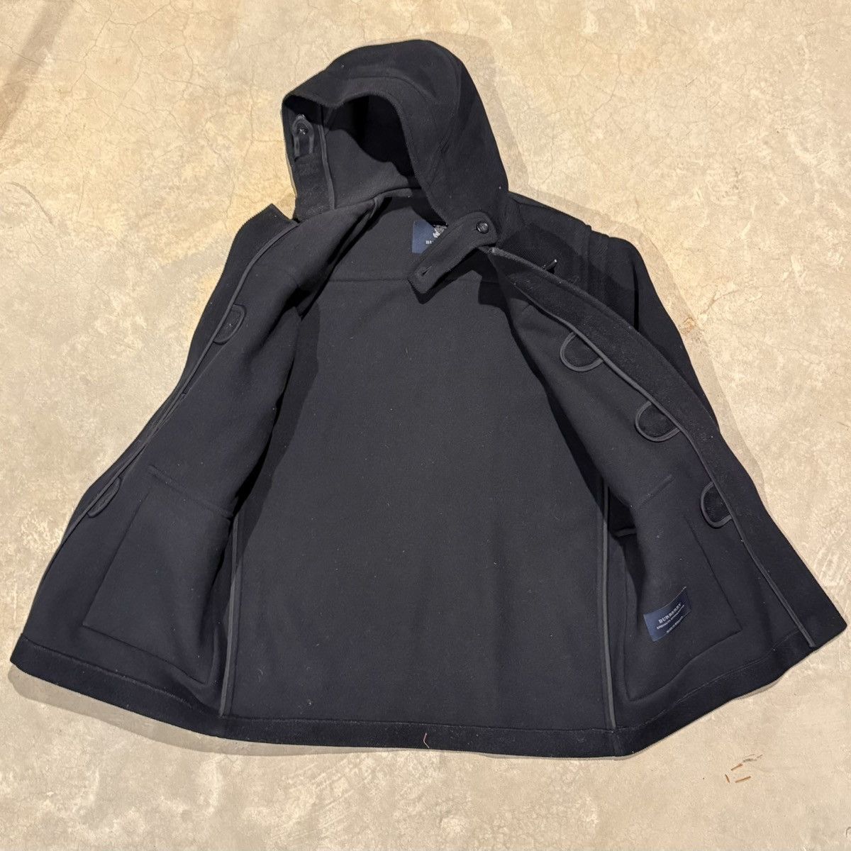 Burberry Burberry London Wool Hooded Duffle Coat Black Size US L / EU 52-54 / 3 - 8 Thumbnail