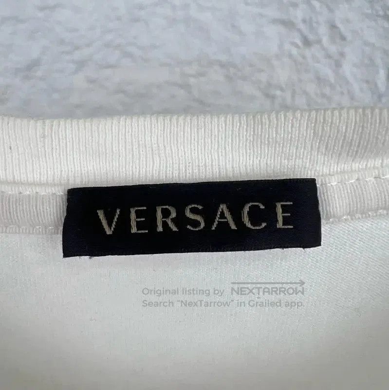 Versace Versace Women's White Cotton T-Shirt . Size XXS / US 00 / IT 34 - 3 Thumbnail